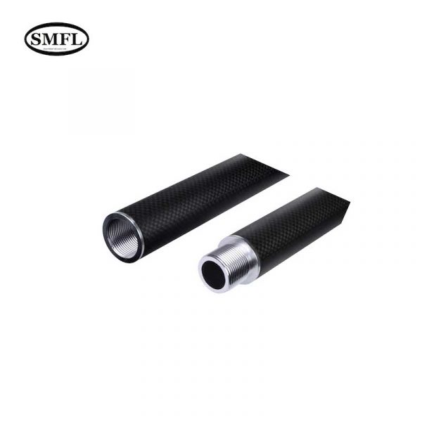 Smfl High Strength 3k Carbon Fiber Tube 1614100mm 150mm 185mm 245mm Roll Wrapped Carbon Fiber 